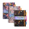 Pukka Pad Cuaderno en espiral de 5 materias paquete de 3_1