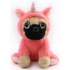 Pug de peluche perro pug con lindo disfraz divertidos_5