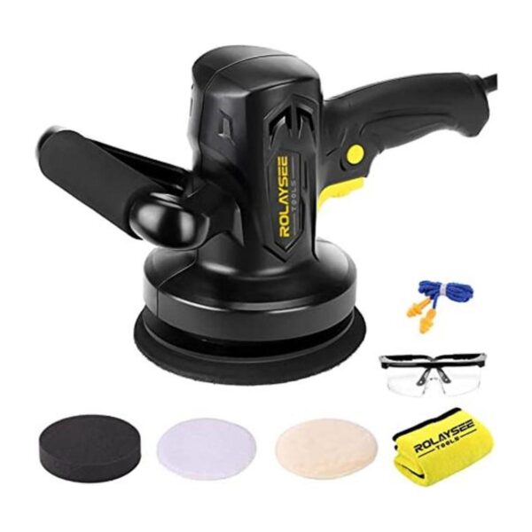Pulidora de cera orbital aleatoria de 6 pulgadas kit de