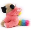 Pug de peluche perro pug con lindo disfraz divertidos_4