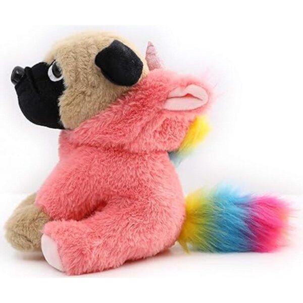 Pug de peluche perro pug con lindo disfraz divertidos_4
