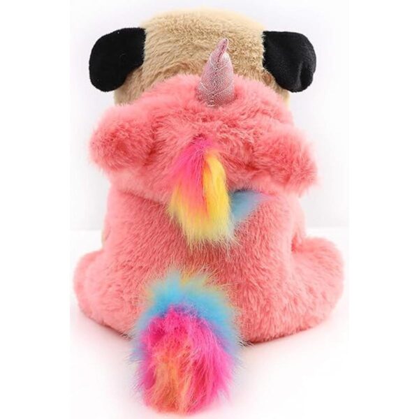 Pug de peluche perro pug con lindo disfraz divertidos_6