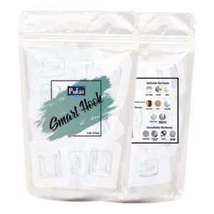 Pufai Gancho inteligente adhesivo de doble cara para baño