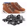 Pssopp Juego de 100 ganchos de encaje de zapatos anillo