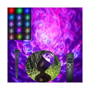 Proyector de luces nocturnas con efecto de onda de agua_1