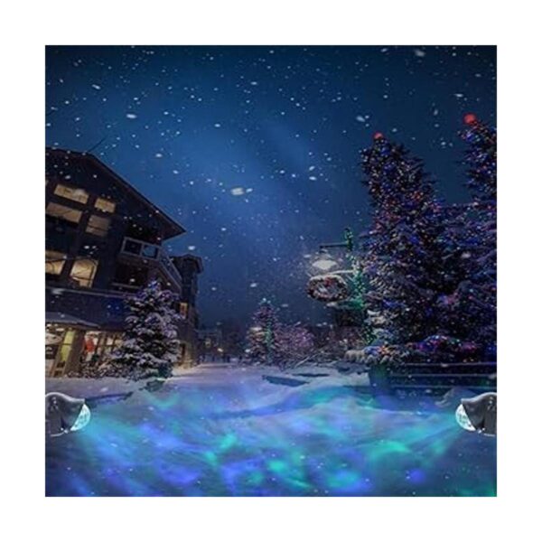 Proyector de luces nocturnas con efecto de onda de agua_4