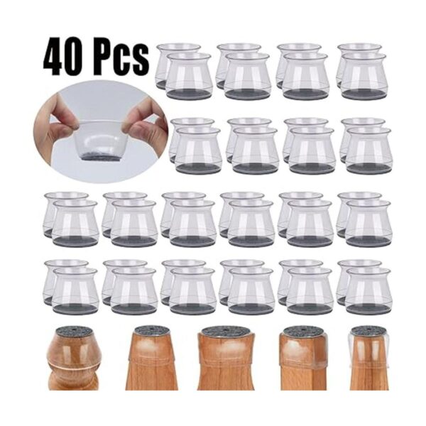 Protectores de suelo para patas de silla 40 fundas de_2