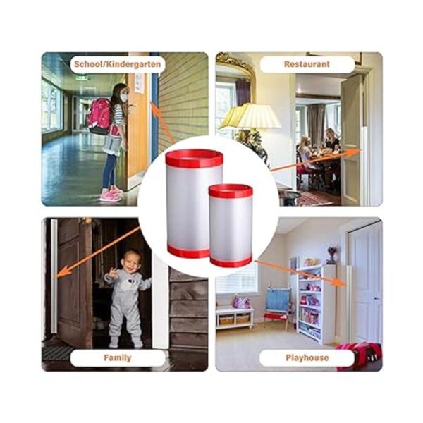 Protector de puerta para niños de Happlife para puerta de_3