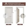 Protector de puerta para niños de Happlife para puerta de_5