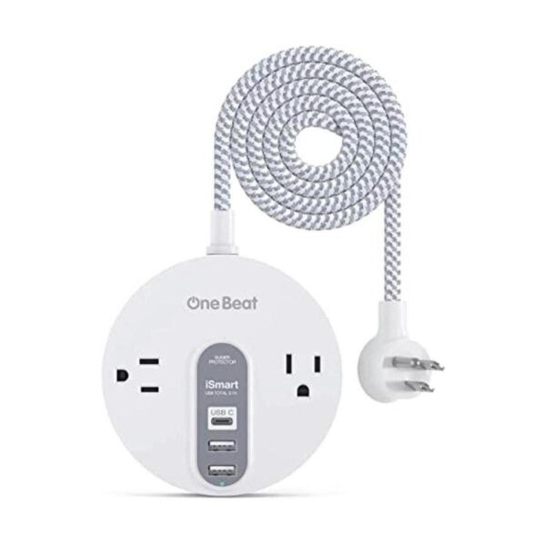 Protector de sobretensiones con USB C Cable de extensión_1
