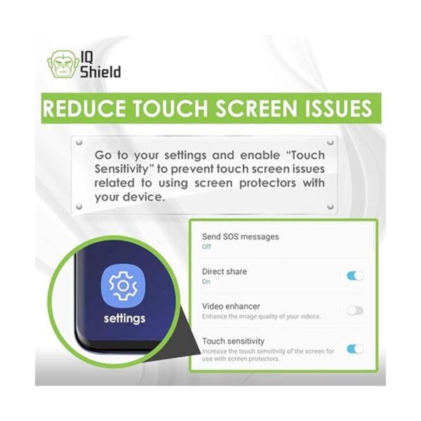 Protector de pantalla IQ Shield compatible con Galaxy S10e_2