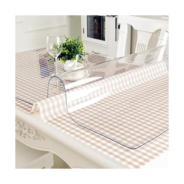 Protector de mesa de PVC transparente de 16 x 48 pulgadas