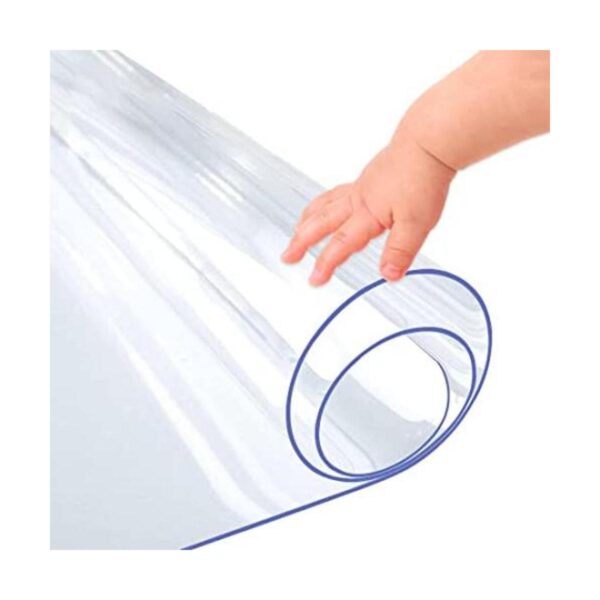 Protector de mesa de PVC transparente de 16 x 48 pulgadas