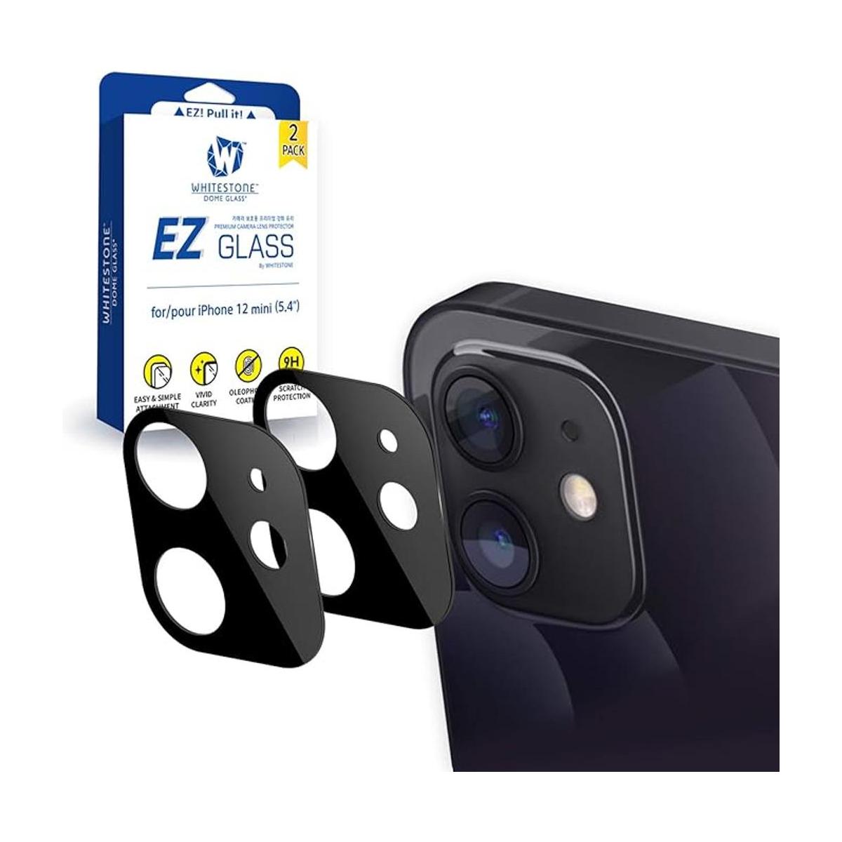 Protector de cámara para iPhone 12 mini 54 pulgadas de