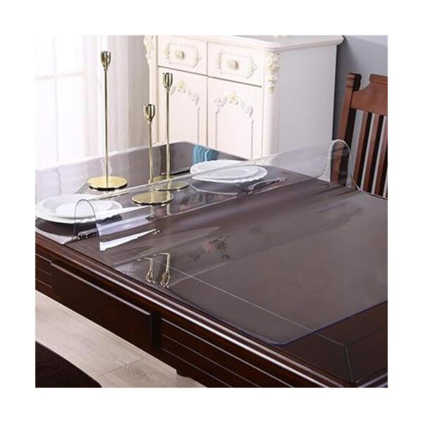 Protector de escritorio de PVC transparente de 22 x 46