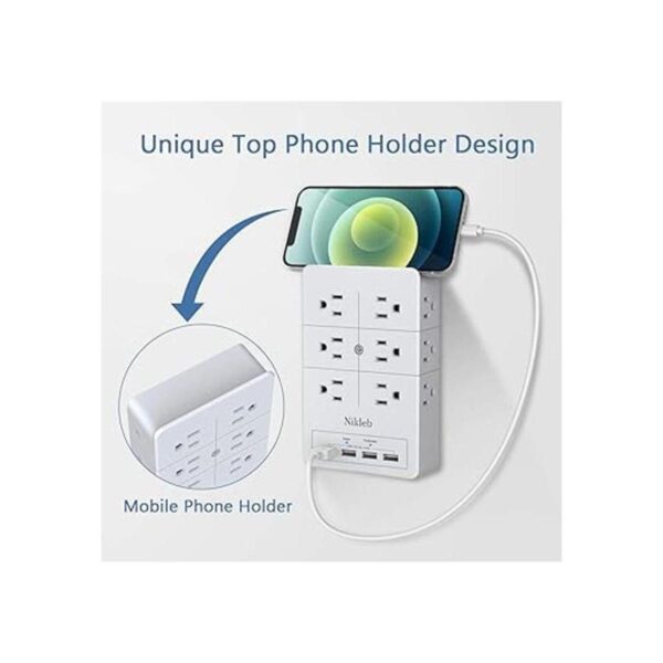 Protector contra sobretensiones de enchufe múltiple_5