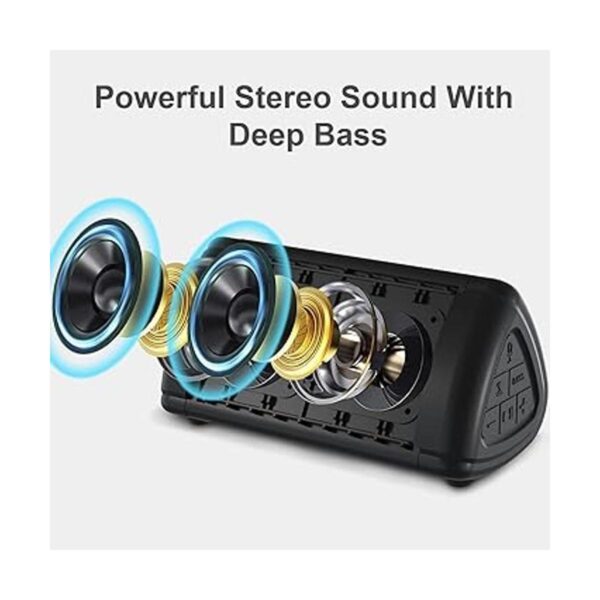 Prosonic BT3 Altavoz Bluetooth inalámbrico portátil con_2