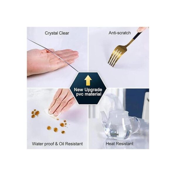 Protección de PVC transparente grueso de 12 x 72 pulgadas_4