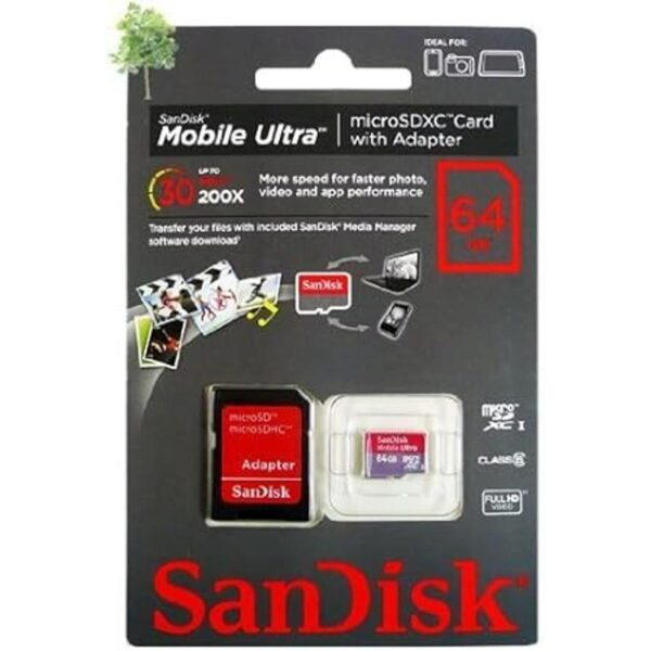 Profesional Ultra 64 GB microSDXC tarjeta de Gopro Hero_3