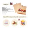 Product 4 Kids Cubo de almacenamiento de 13 pulgadas para