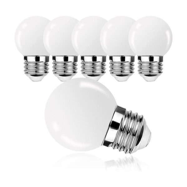 ProCrus Bombilla LED E26 G14 de 1 W pequeñas bombillas
