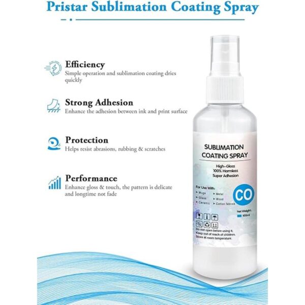 Pristar Spray de revestimiento por sublimación para_2