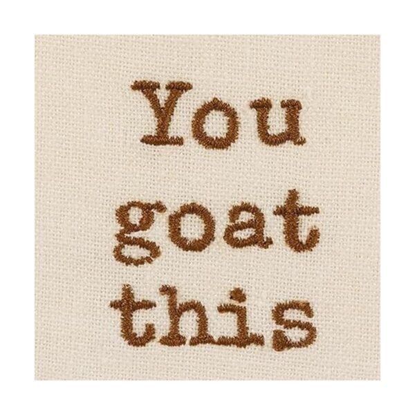 Primitives by Kathy You Goat This Toalla decorativa de_5