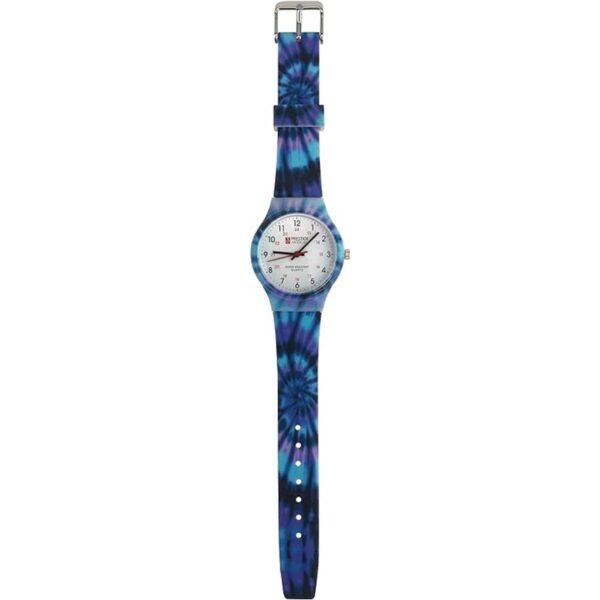 Prestige Medical Reloj de pulsera de enfermera Tie Dye_1