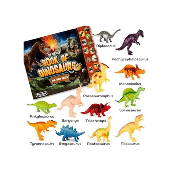 Prextex Juguete de dinosaurio para niños pequeños de_2
