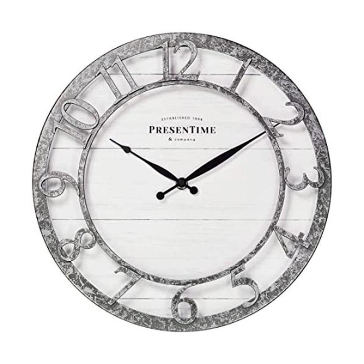 PresenTime Co Reloj de pared de la serie Farmhouse de