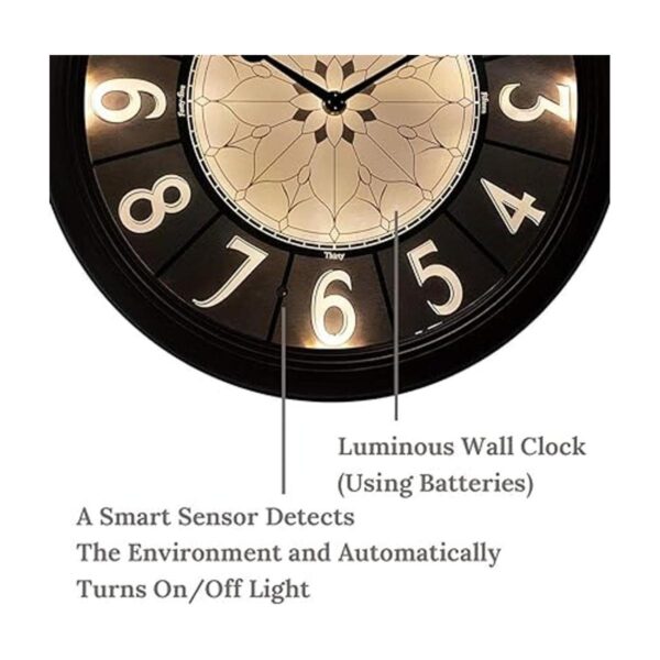 PresenTime Co Reloj luminoso de granja de 12.6 pulgadas