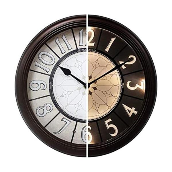 PresenTime Co Reloj luminoso de granja de 12.6 pulgadas