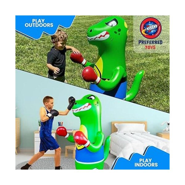 Preferred Toys Saco de boxeo inflable para niños Bolsa_5