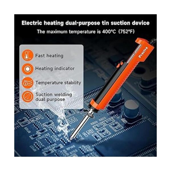 Preciva 929DV Aspirador eléctrico de soldadura de hierro_2