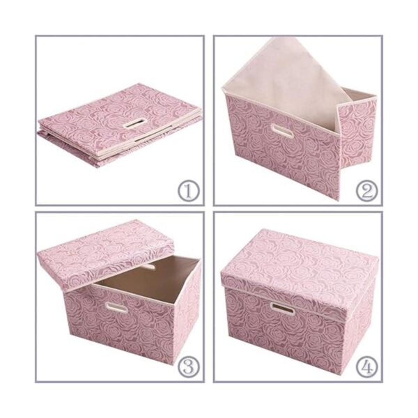 Prandom Cubo de basura plegable con tapa_5