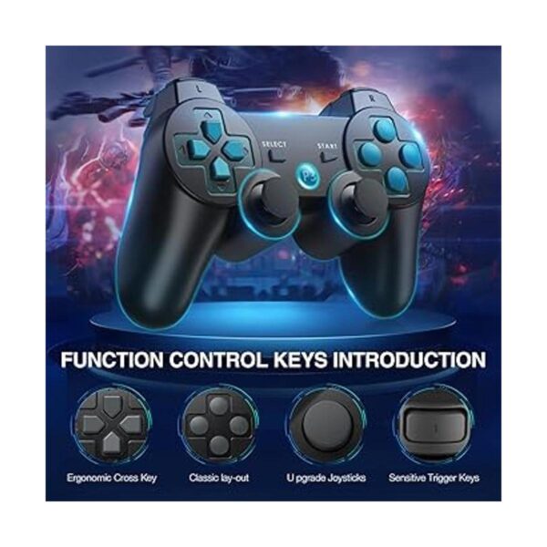 Powerextra Wireless Controller Compatible with PlayStation_3