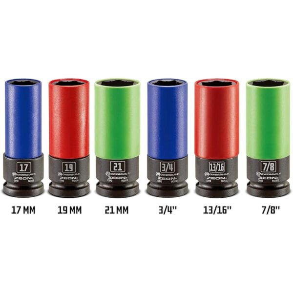 Powerbuilt 941433M Juego de llaves de vaso para tuercas_6