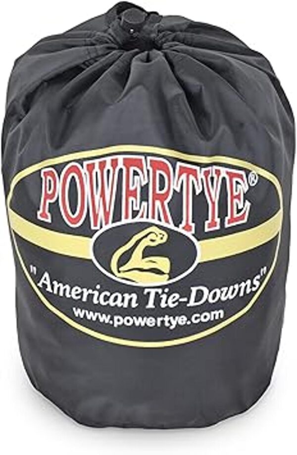 PowerTye Correas de trinquete con mango de goma de 1.5 x_3