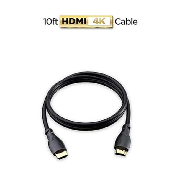 PowerBear Cable HDMI 4K de 10 pies Conectores de alta_2