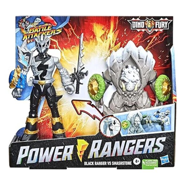Power Rangers Dino Fury Battle Attackers Juego de 2_5