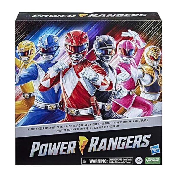Power Rangers Mighty Morphin Paquete de 6 figuras de_6