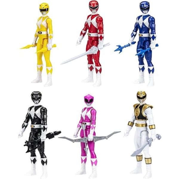 Power Rangers Mighty Morphin Paquete de 6 figuras de_2