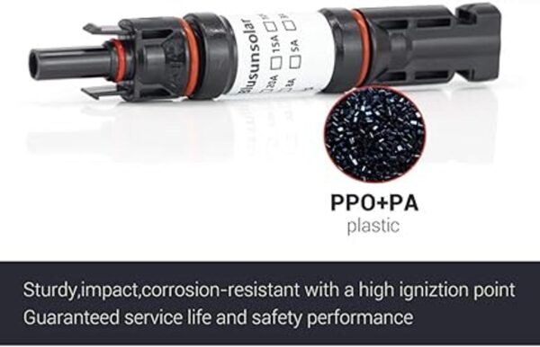 PowMr Soporte de fusible solar en línea impermeable de 15_4