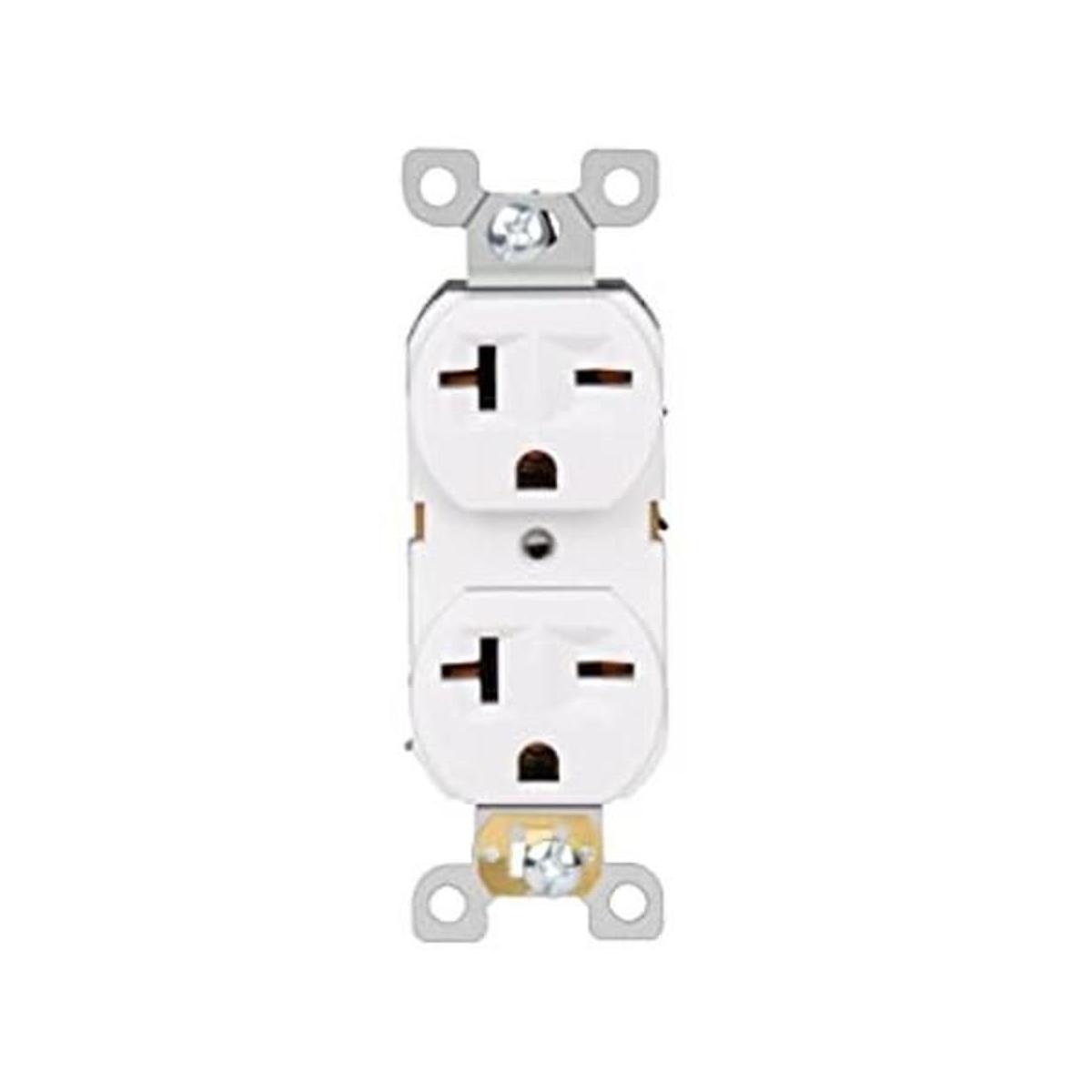 PowGrow Tomas de enchufe eléctrico dúplex 20 amperios y