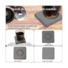 Posavasos absorbentes de diatomita para bebidas y_4