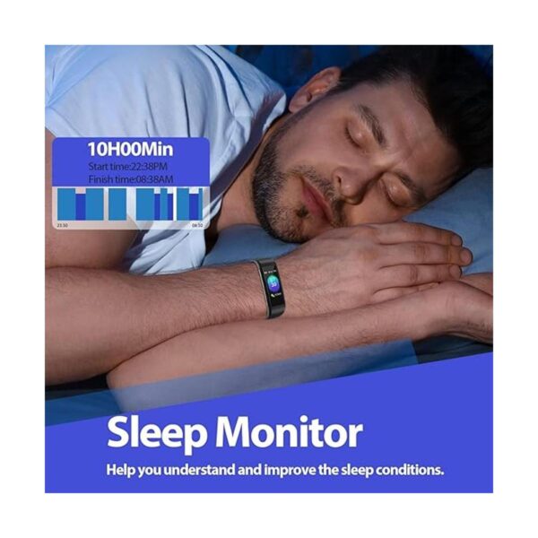 Portzon Fitness Tracker IP68 Waterproof Fitness Tracker_4