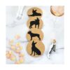Posavasos Boston Terrier Lovers Juego de 4 posavasos para