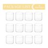Portavelas flotantes para velas de té portavelas votivas