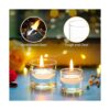 Portavelas flotantes para velas de té portavelas votivas
