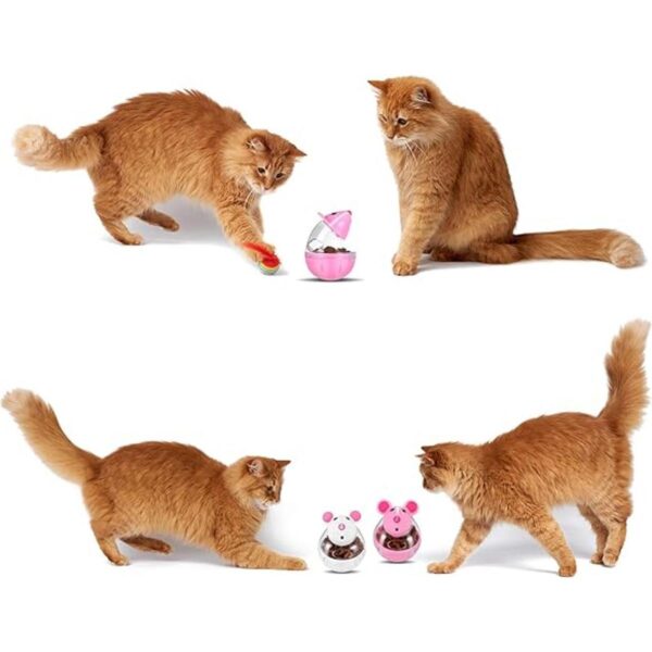 Portown dispensador de bolas de alimentos para gatos